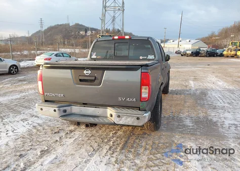 2016 Nissan Frontier Sv from USA, damaged, VIN 1N6AD0EV3GN775500